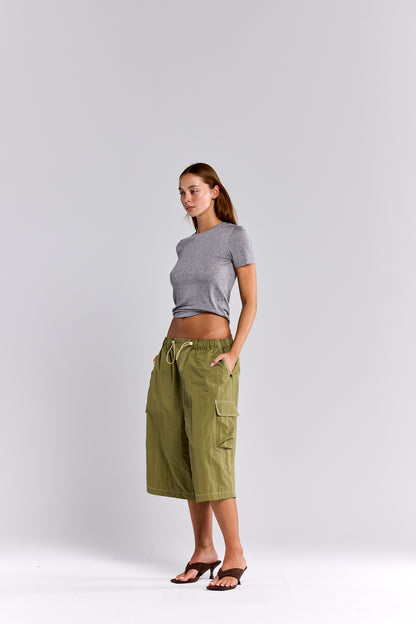 LOB UTILITY SHORT — KHAKI