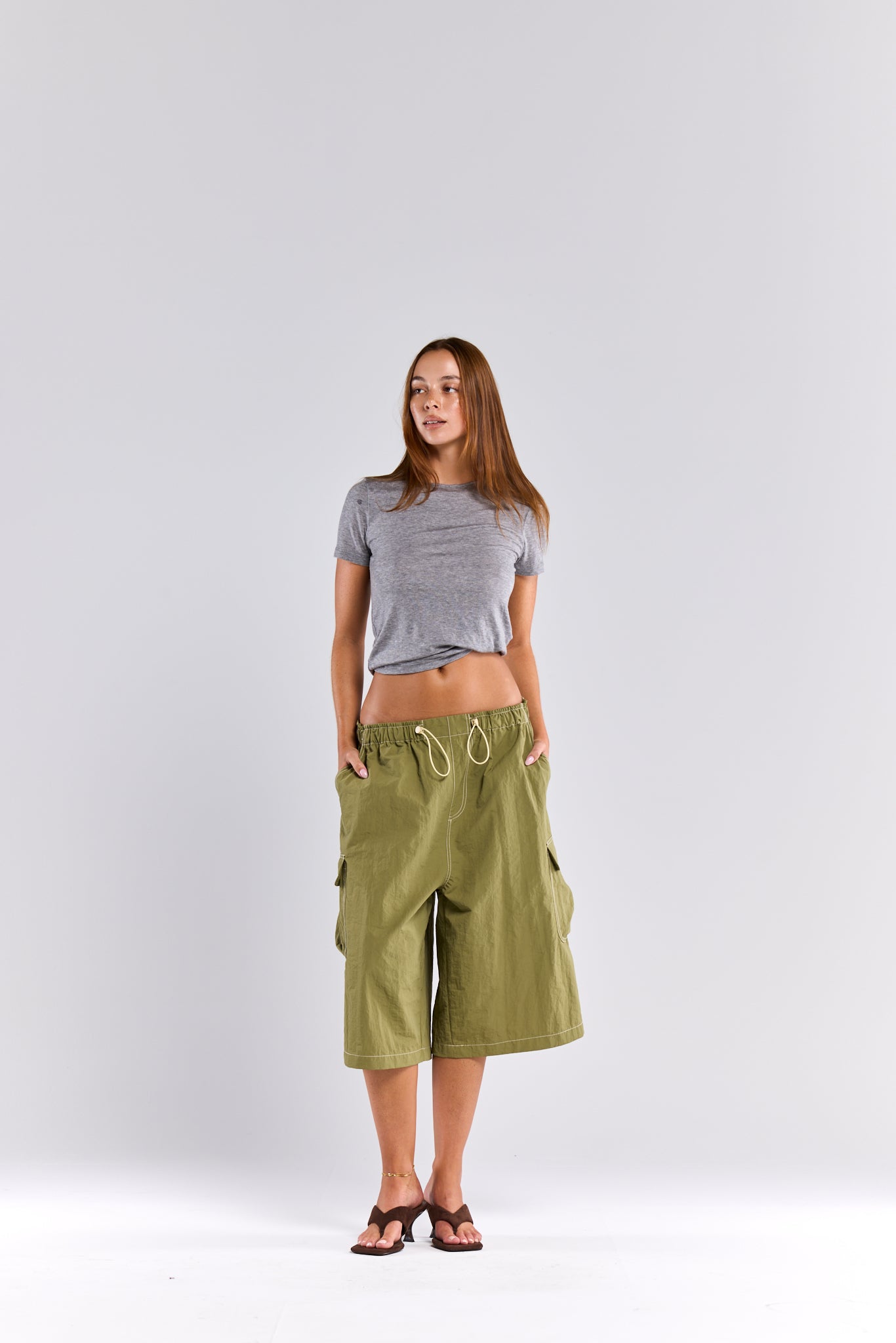 LOB UTILITY SHORT — KHAKI