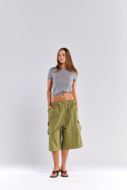 LOB UTILITY SHORT — KHAKI