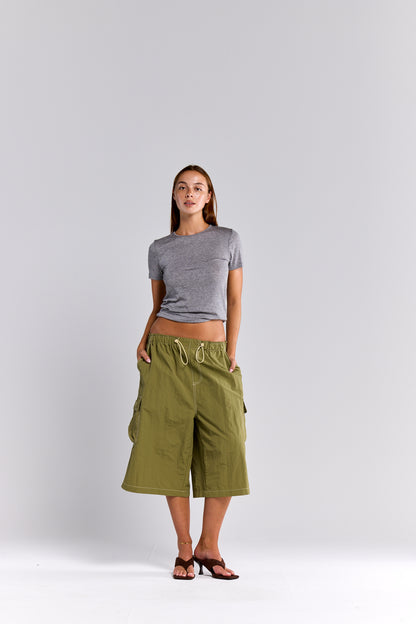LOB UTILITY SHORT — KHAKI