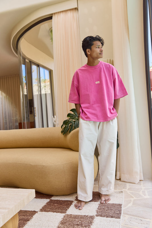 LOB PARACHUTE PANT — MILK