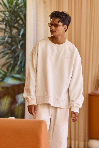 LOB CREWNECK — MILK