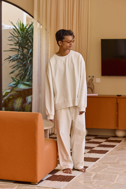 LOB CREWNECK — MILK