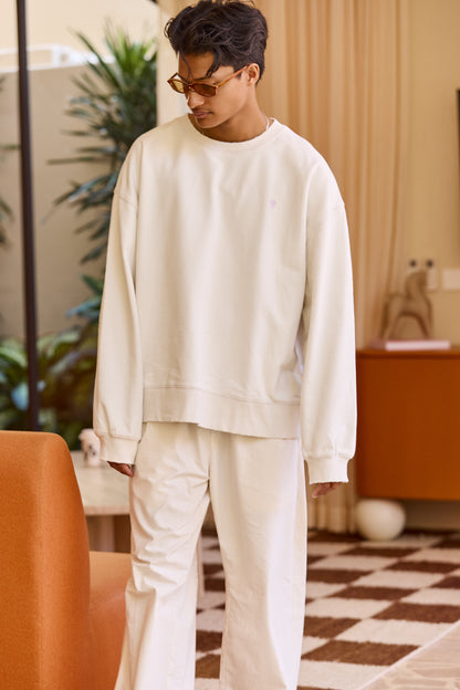 LOB CREWNECK — MILK