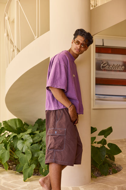 LOB UTILITY SHORT — CHOCOLATE