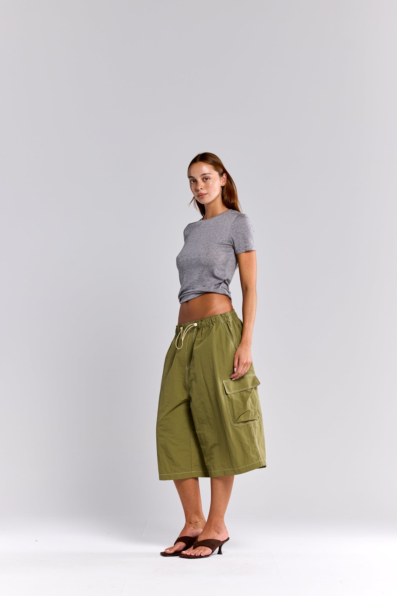 LOB UTILITY SHORT — KHAKI