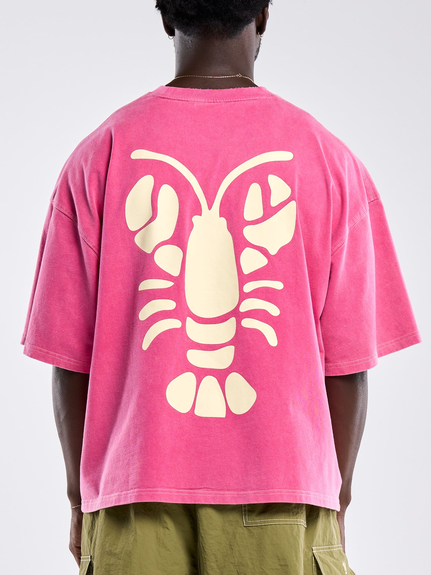 LOB CROP TEE - PINK