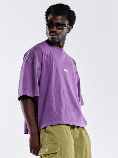 LOB CROP TEE - PURPLE