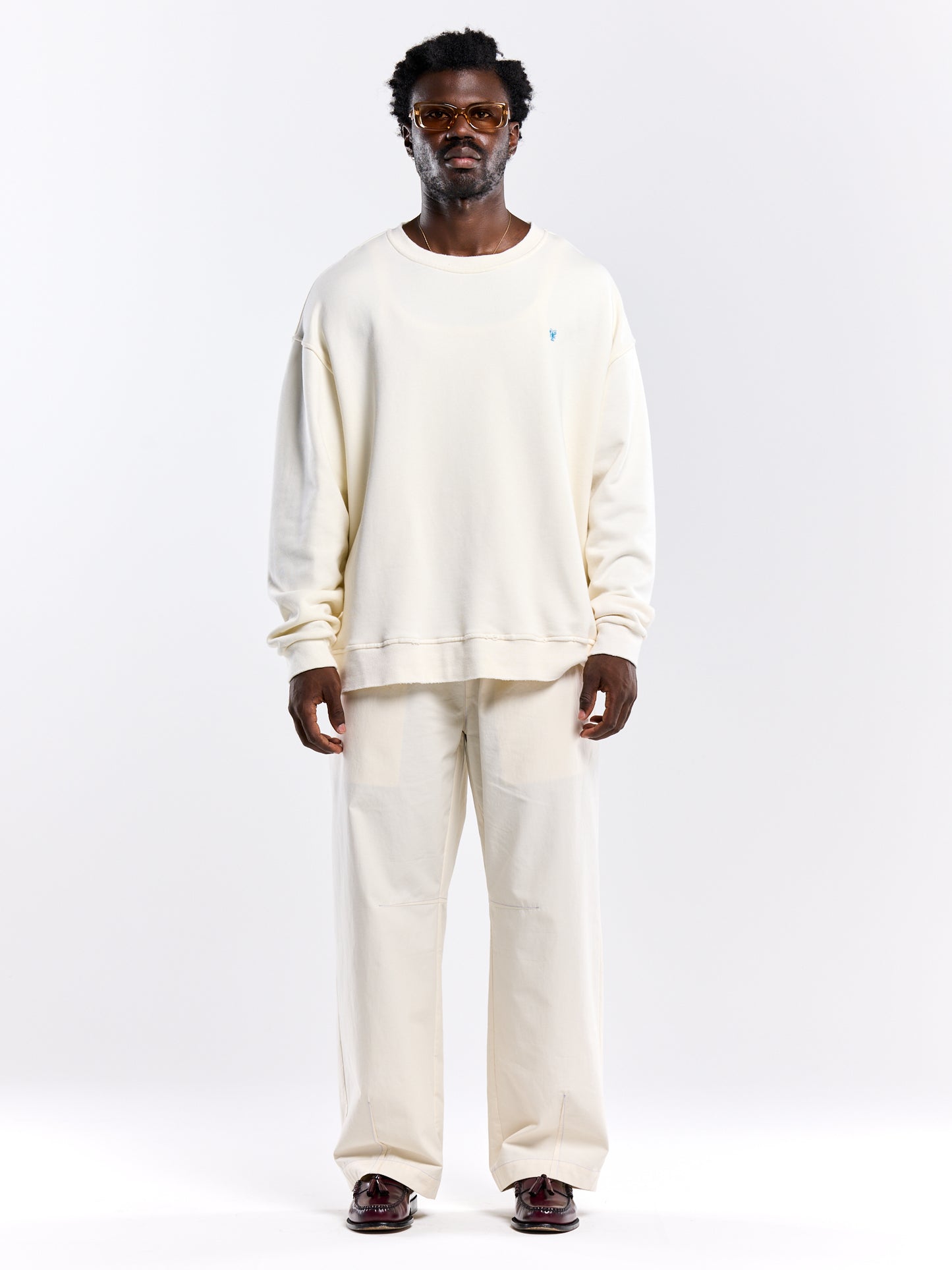 LOB PARACHUTE PANT — MILK