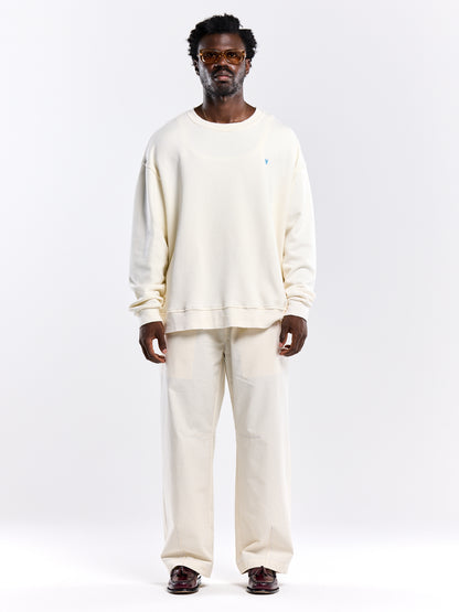 LOB PARACHUTE PANT — MILK
