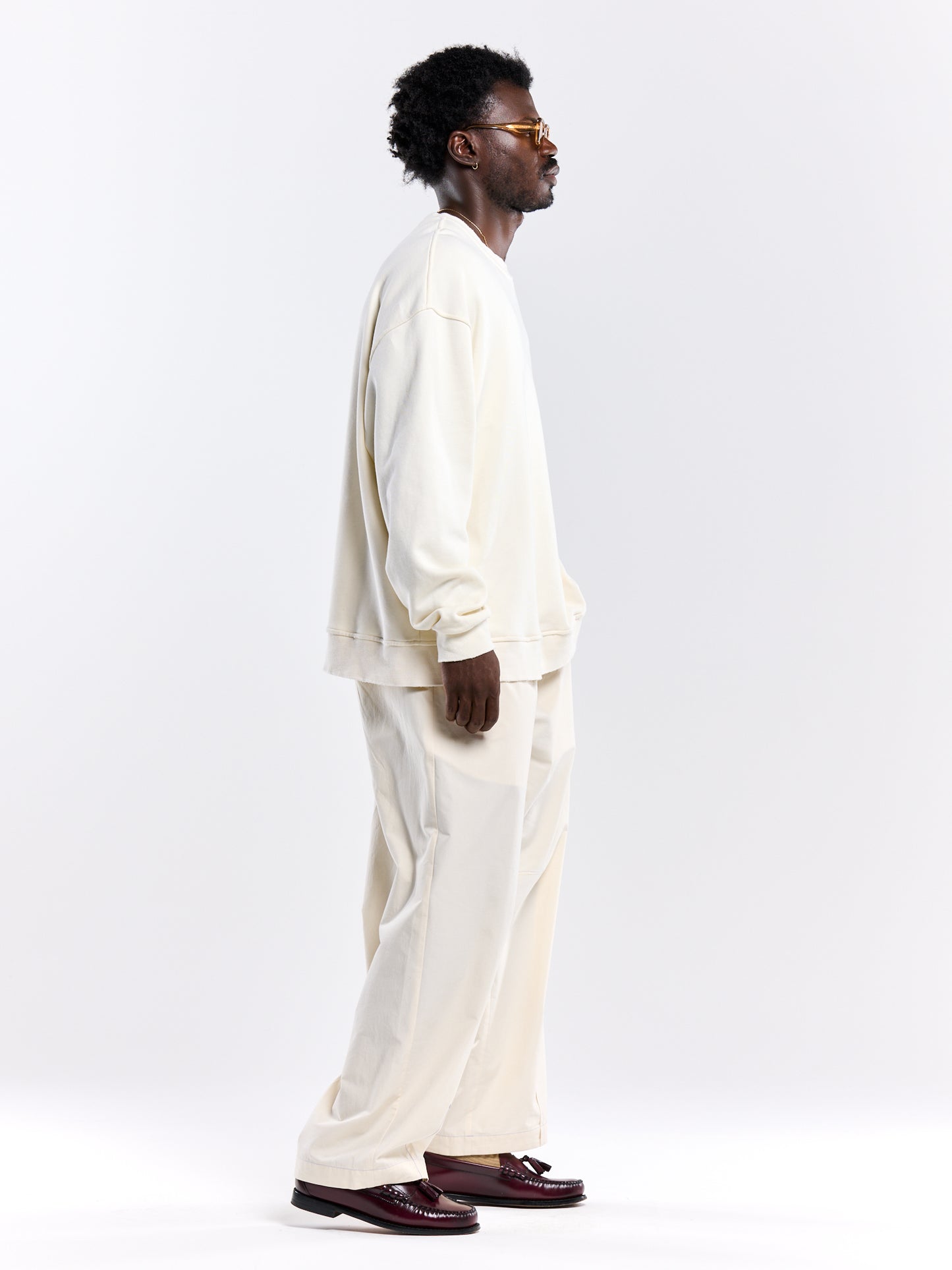 LOB PARACHUTE PANT — MILK