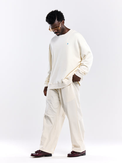 LOB PARACHUTE PANT — MILK