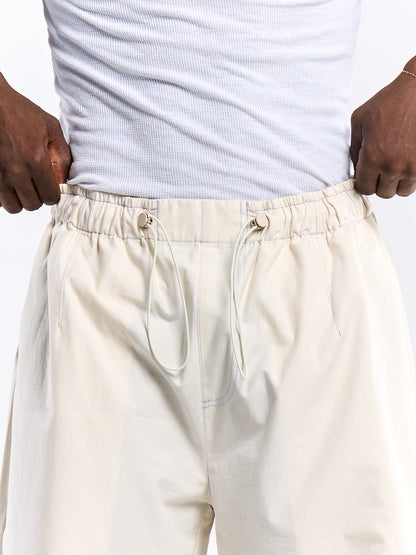 LOB PARACHUTE PANT — MILK