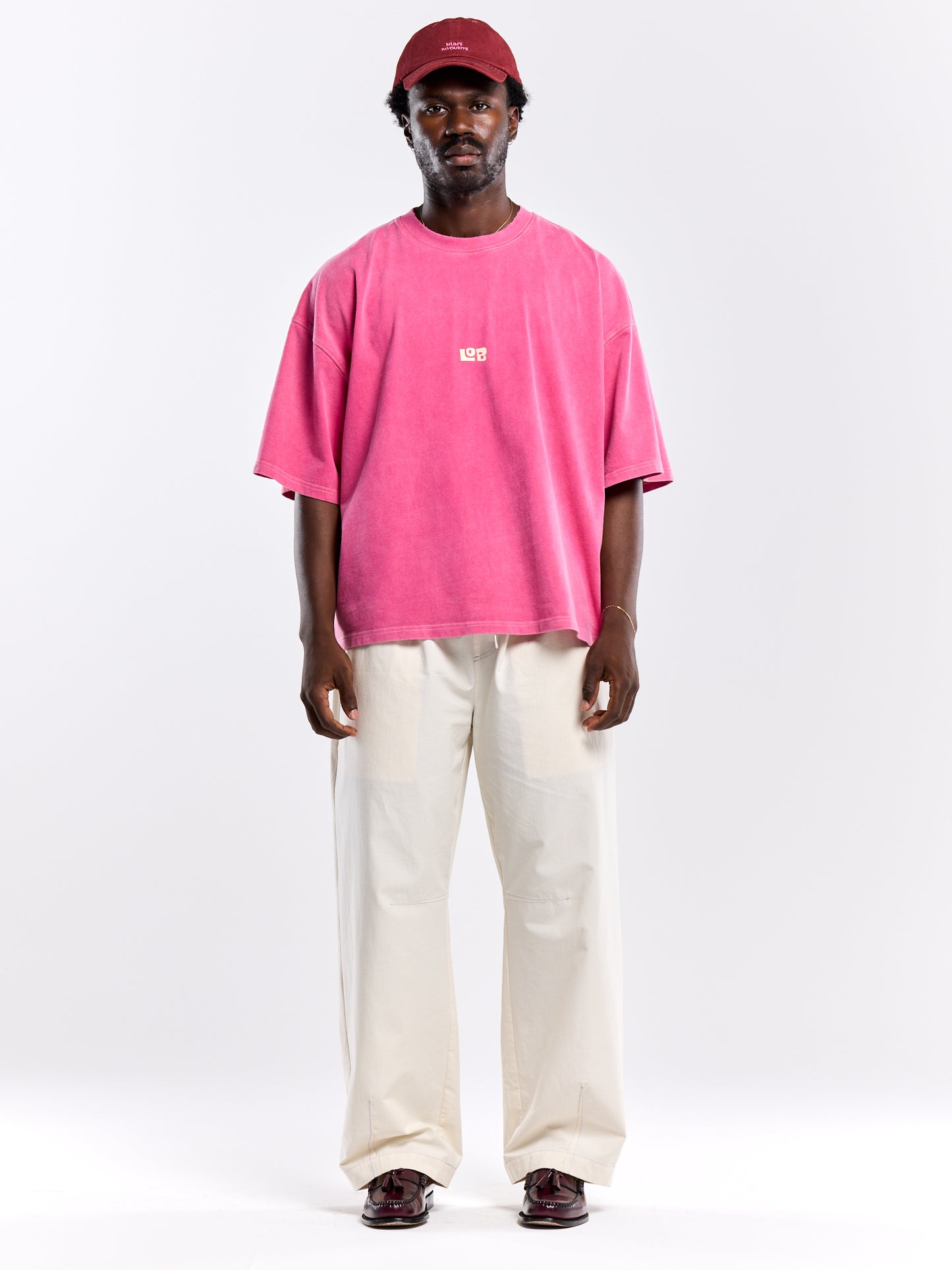 LOB CROP TEE - PINK
