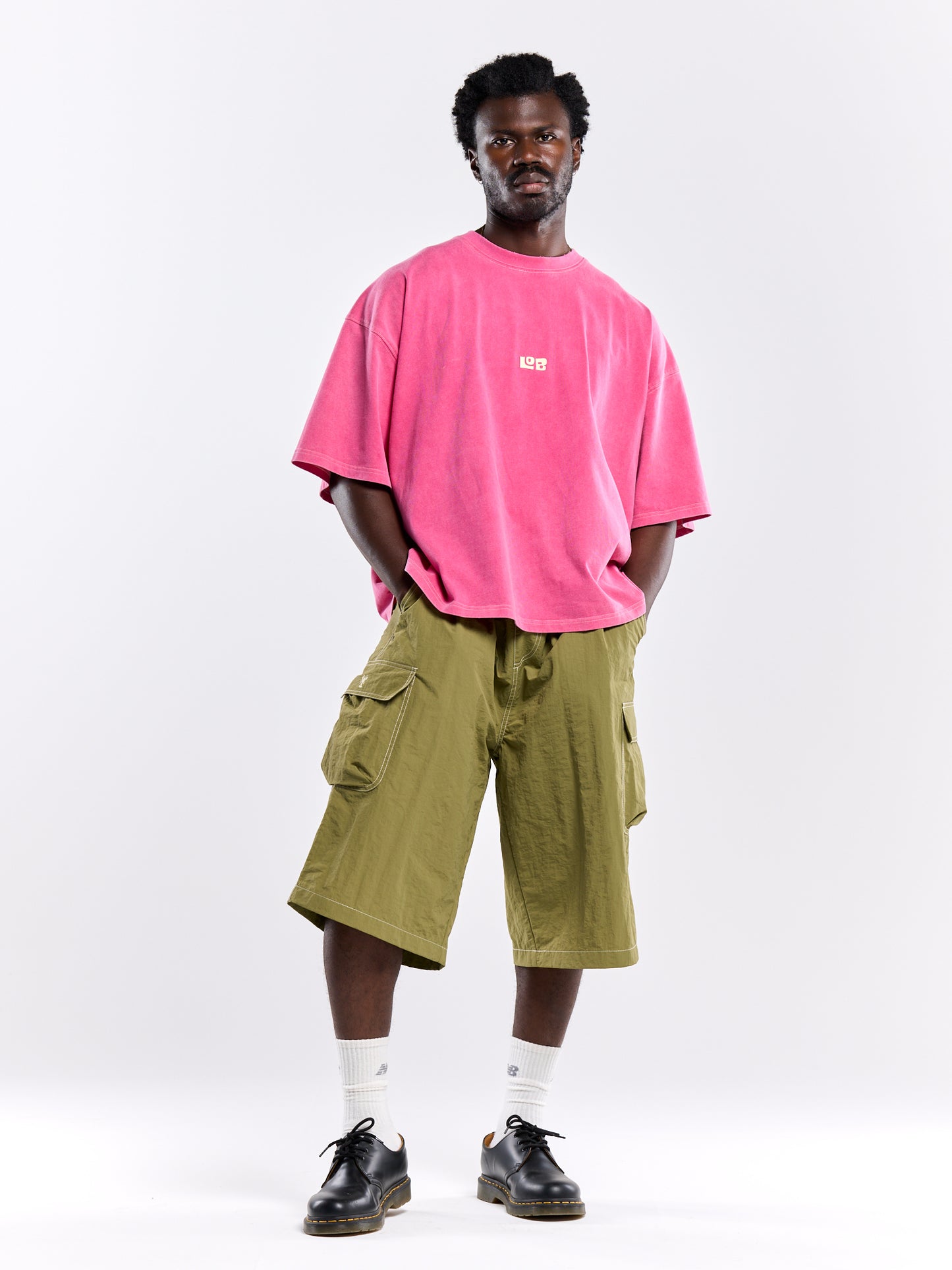 LOB CROP TEE - PINK