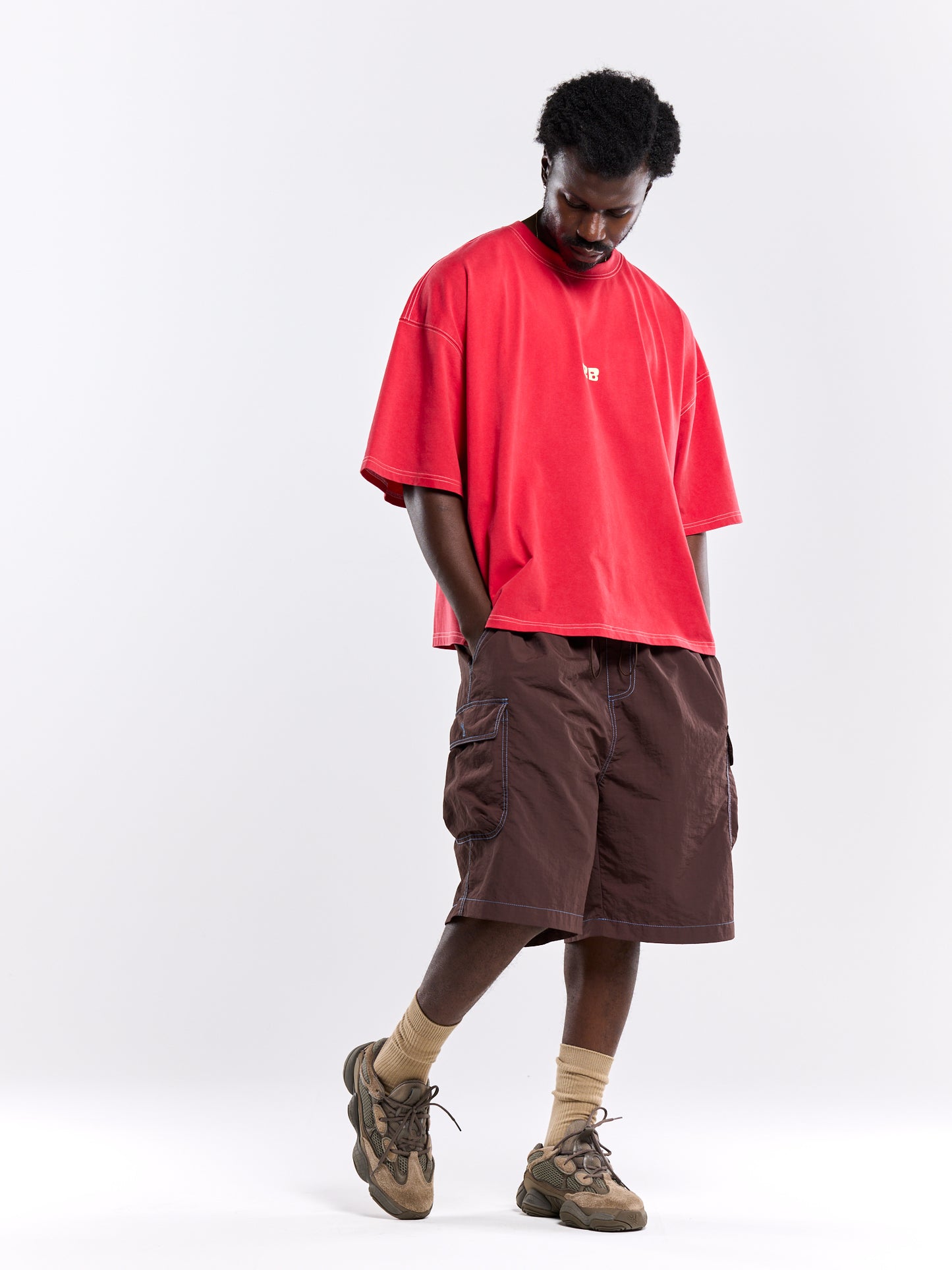 LOB UTILITY SHORT — CHOCOLATE