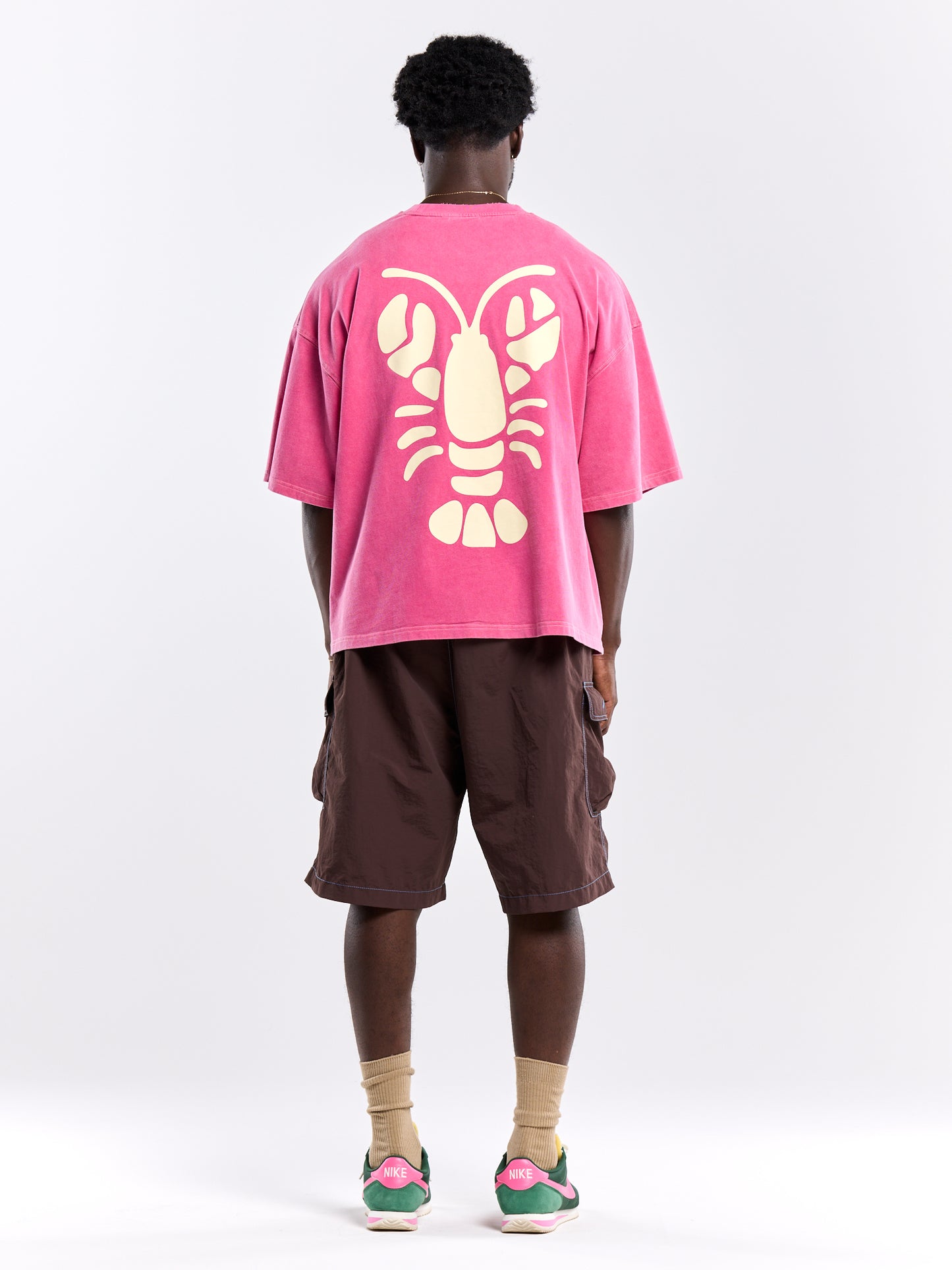 LOB CROP TEE - PINK