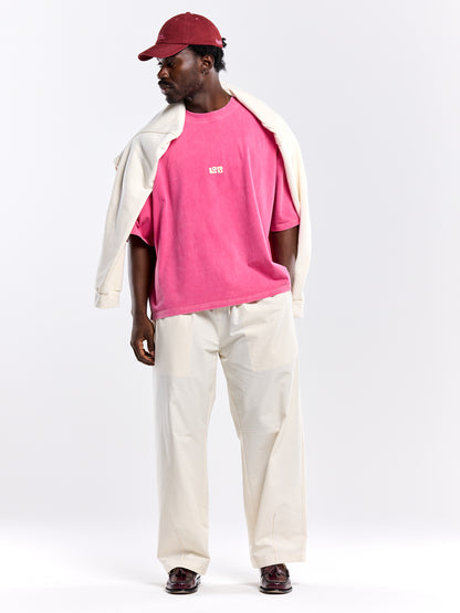 LOB CROP TEE - PINK