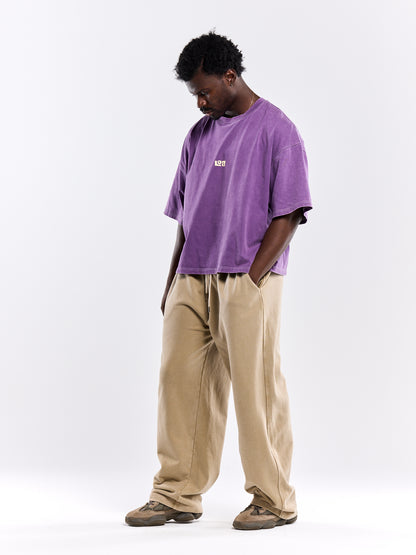 LOB CROP TEE - PURPLE