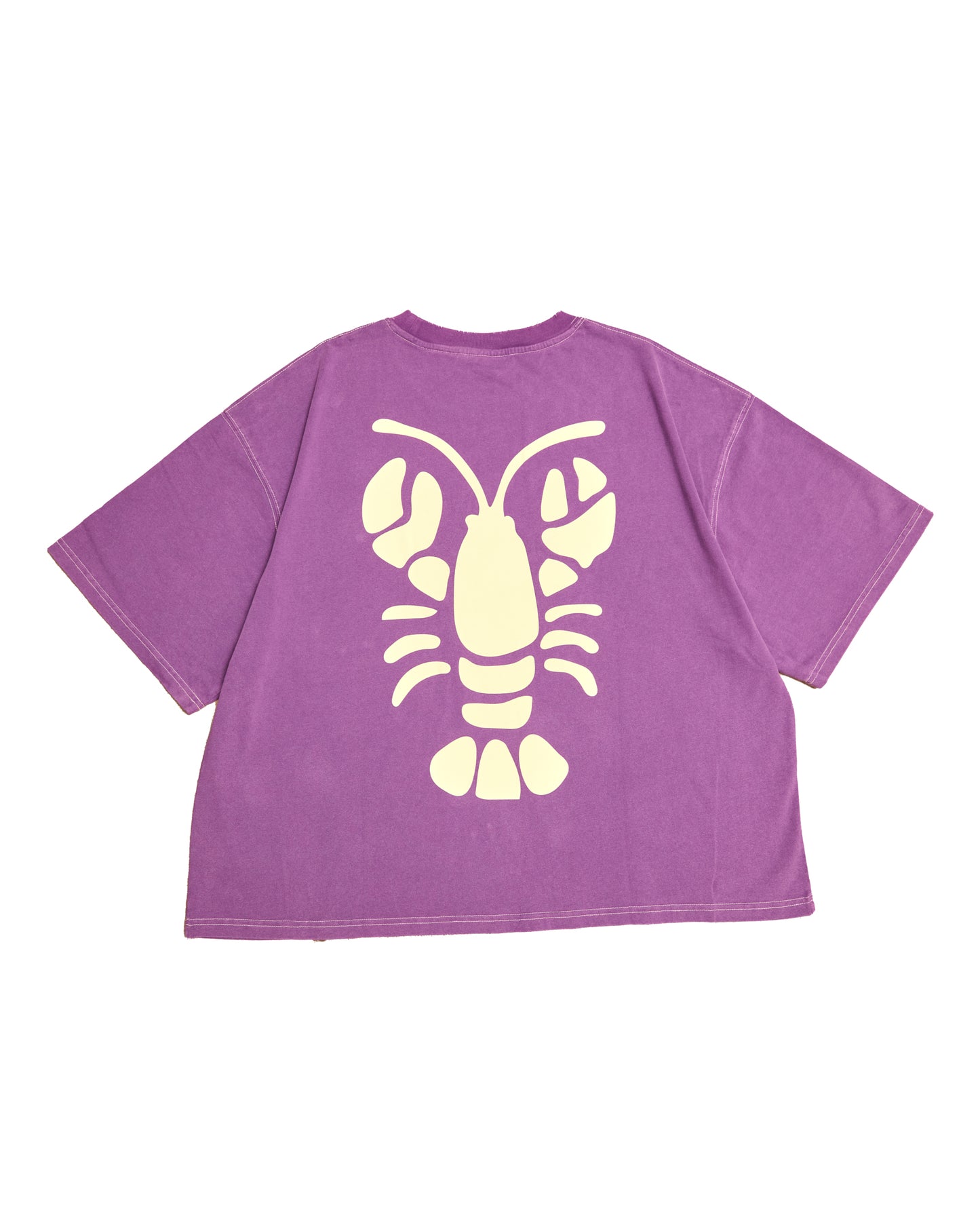 LOB CROP TEE - PURPLE