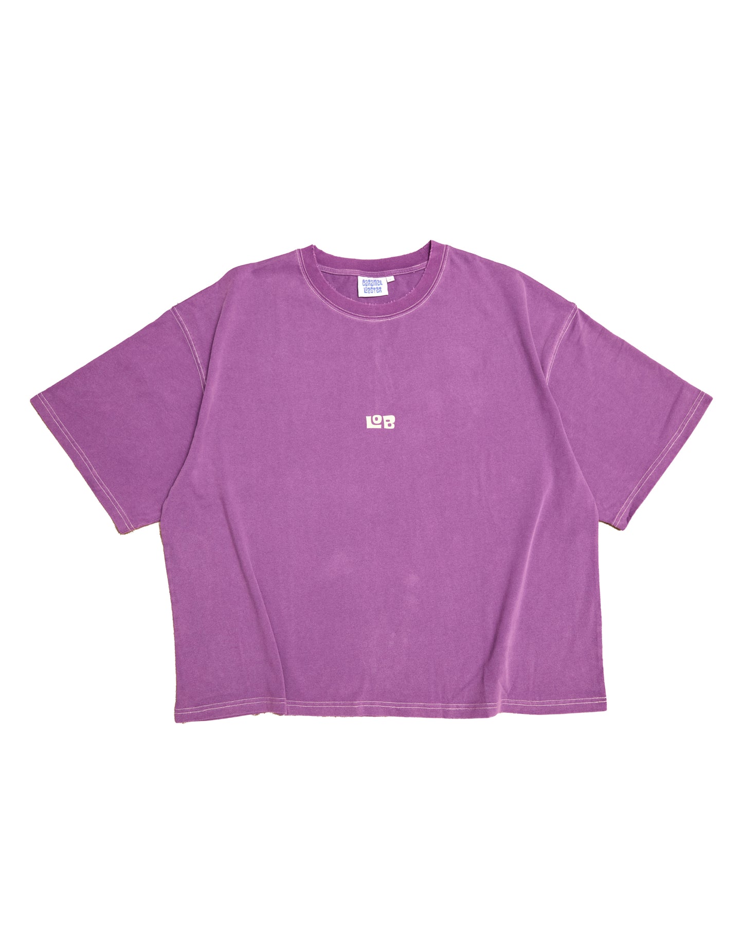 LOB CROP TEE - PURPLE